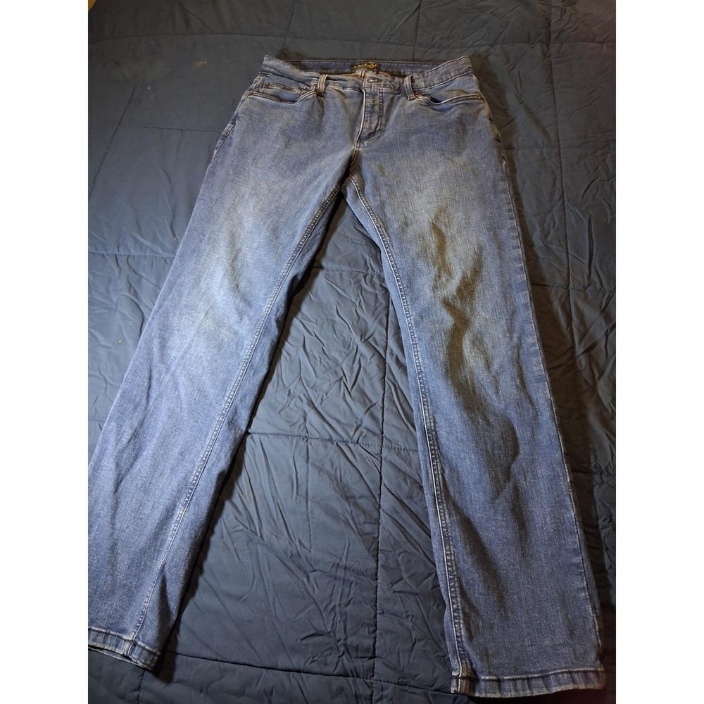 Urban Star Jeans Men's Size 34x32 Blue Dark Wash Denim Zip Fly‎